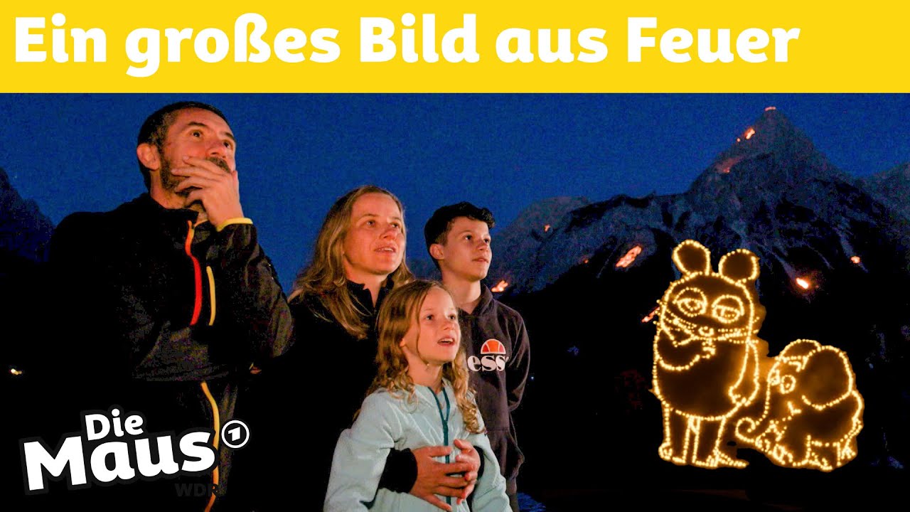 Die Maus als Bergfeuer | DieMaus | WDR
