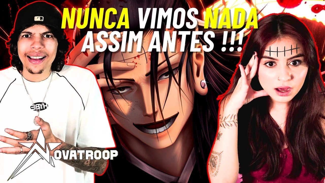 Simulacro Perfeito | Novatroop | Kenjaku (Jujutsu Kaisen) - REACT VT e LELE