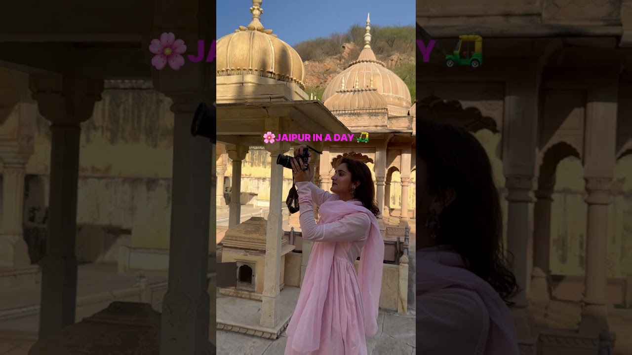 JAIPUR in one day.          #jaipur #rajasthan #amerfortjaipur
