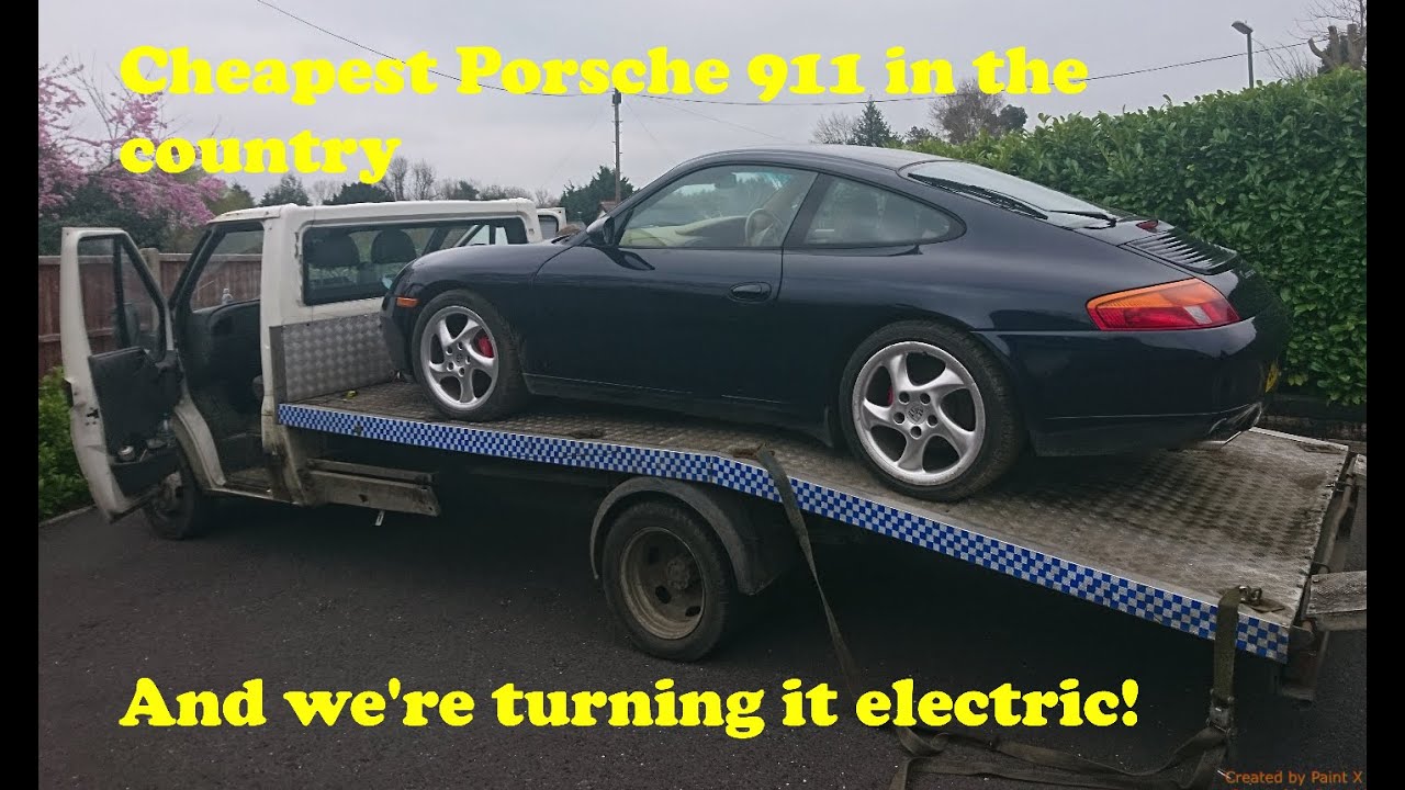 Electric Porsche 911 project video 1 - We bought the cheapest Porsche 911 in the country