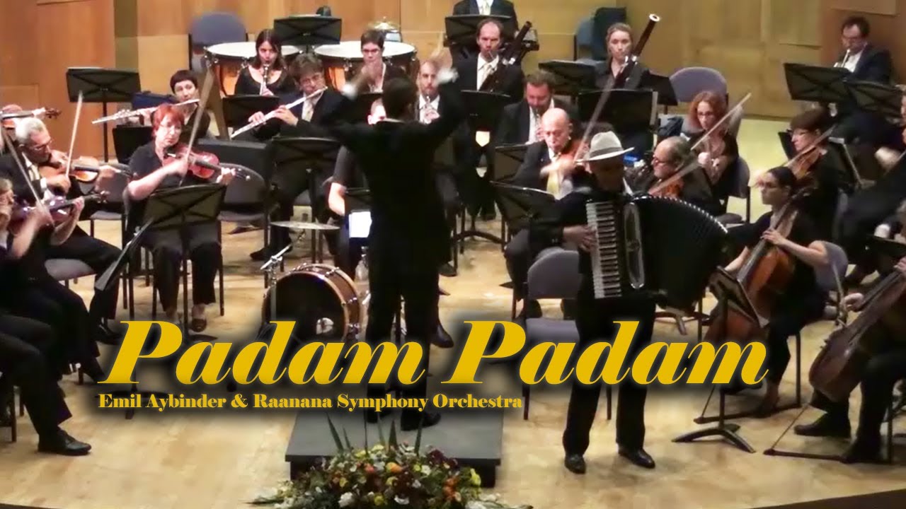 Padam Padam - Emil Aybinder (French Accordion with a Symphony Orchestra)