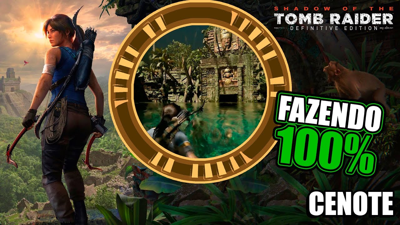 TODOS OS COLETÁVEIS: Cenote | SHADOW OF THE TOMB RAIDER