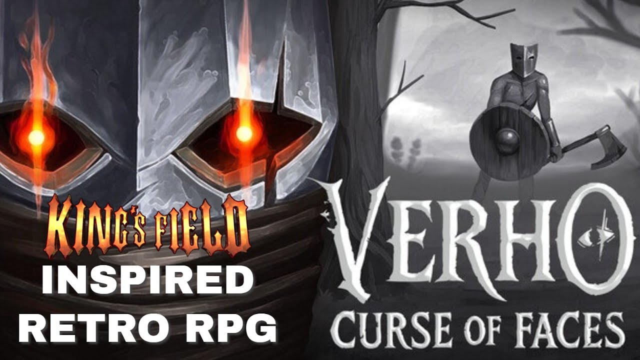 VERHO Curse of Faces - Amazing Kings Field inspired retro RPG - Quick Look First Hour