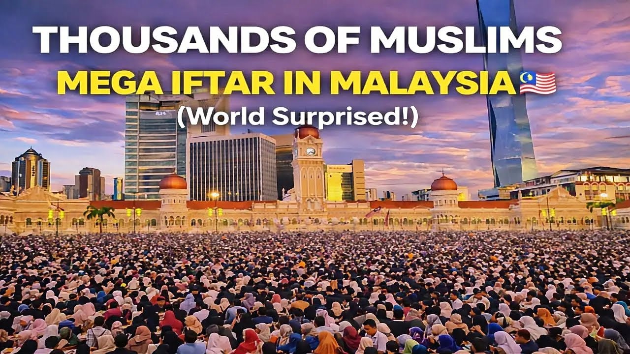 Welcome Visitor Malaysia 2026 🇲🇾 Big Snd  Crazy Iftar  Party | Dataran Merdeka Surprised The World😳🔥