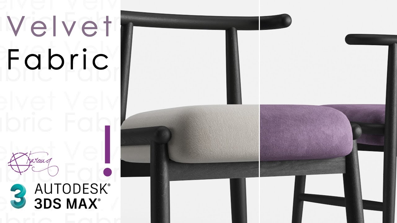 I'm Back!! Realistic Corona Material | Velvet Fabric | 3ds