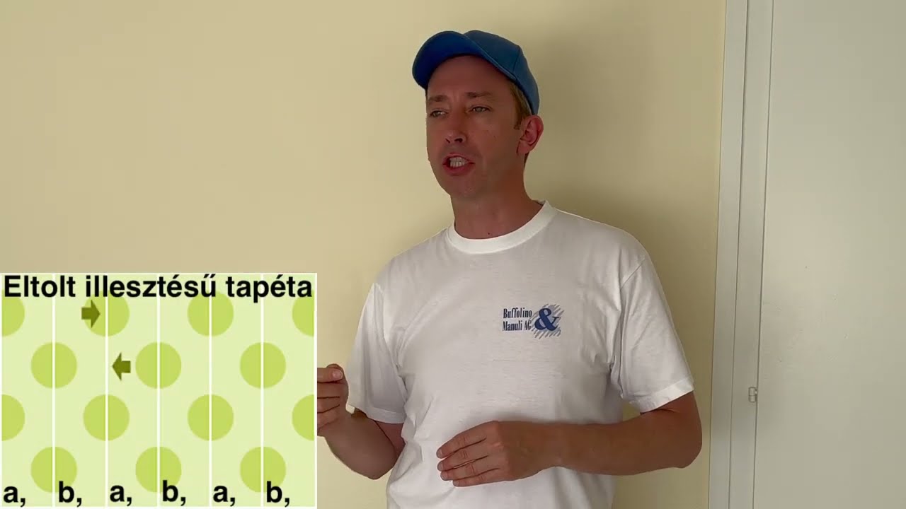 Tapéta méretre vágása, és mire figyelj!!!
