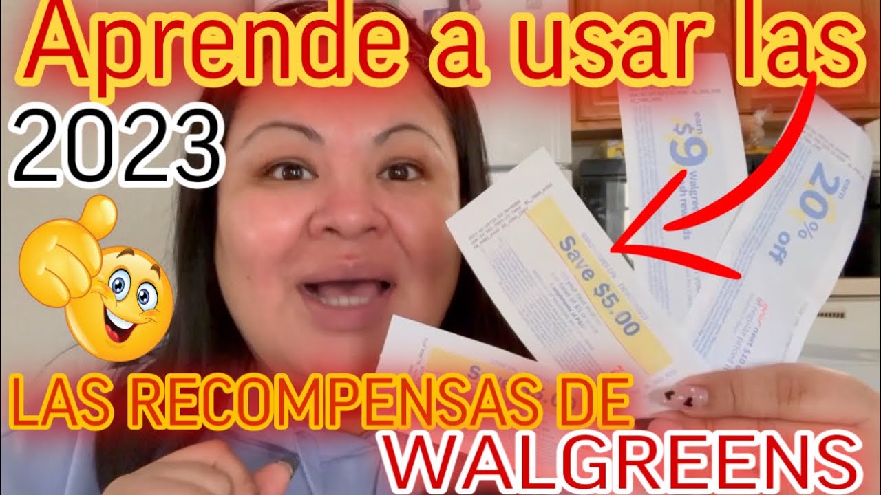 Como utilizar LAS RECOMPENSAS DE WALGREENS 🔥🔥🔥