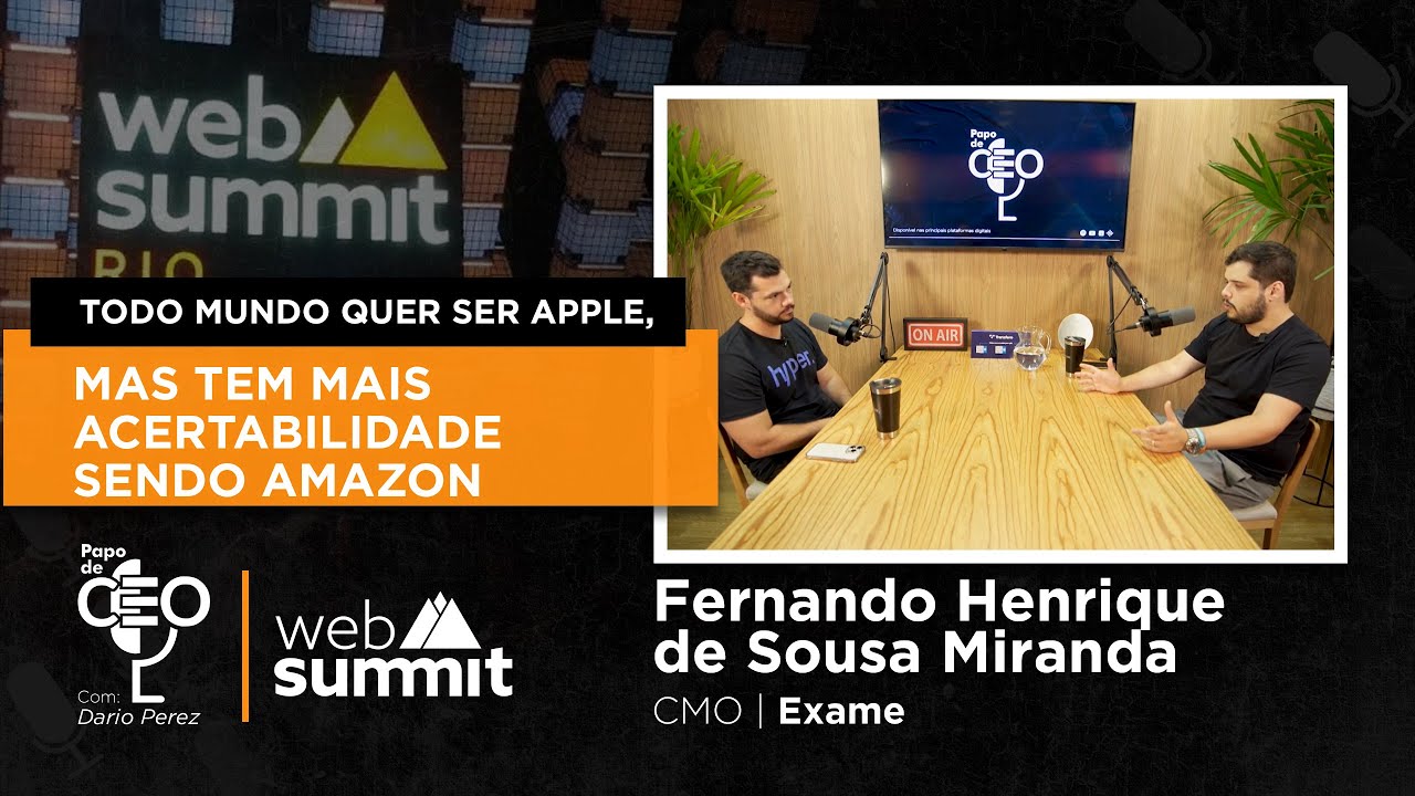 DOMINE O MERCADO COM AS LIÇÕES DE MARKETING DA EXAME | (Fernando Miranda CMO EXAME) Papo de CEO #82