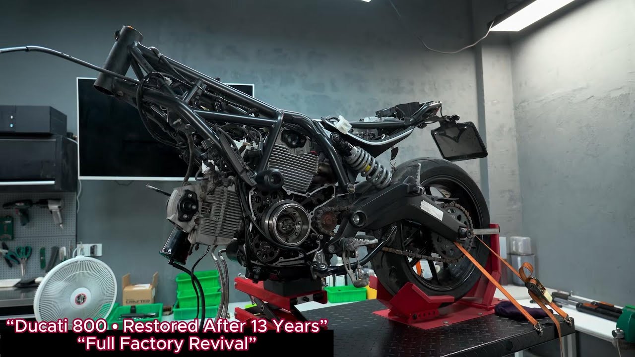 Restoring a Ducati Scrambler 800 After 13 Years &mdash; A Lucky Bike With the Right Owner