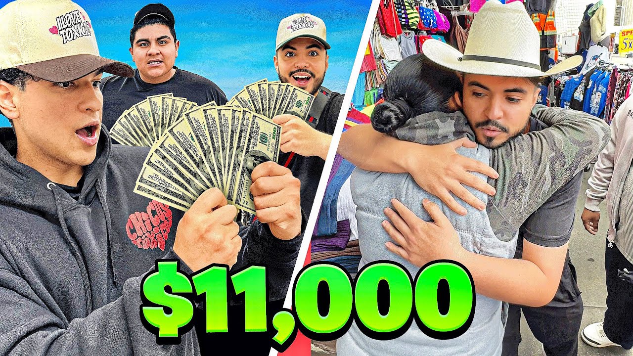 Chicos Toxicos GIVE AWAY $11,000 To FAMILIES Affected By ICE! *EMOTIONAL*