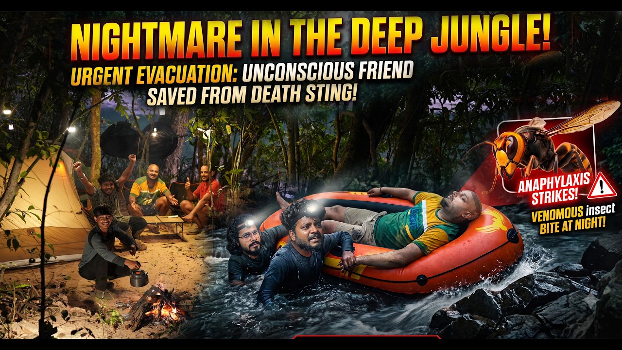 Our Worst Nightmare Came True ! Camping in Deep Jungle | We almost Lost Him
