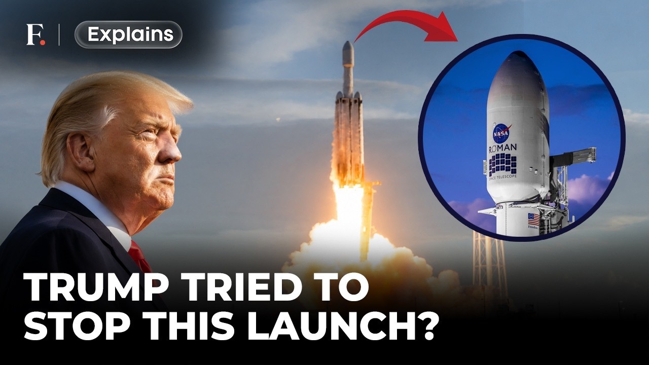 Трамп пытался закрыть проект телескопа NASA Roman, а теперь хвалит его запуск | FP Explains