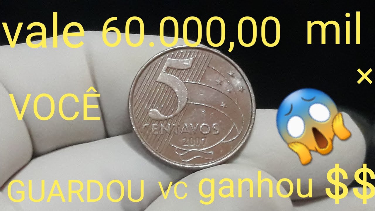 valor 60.000,00 MIL $ &times;  o seu valor de face 😱 !!!