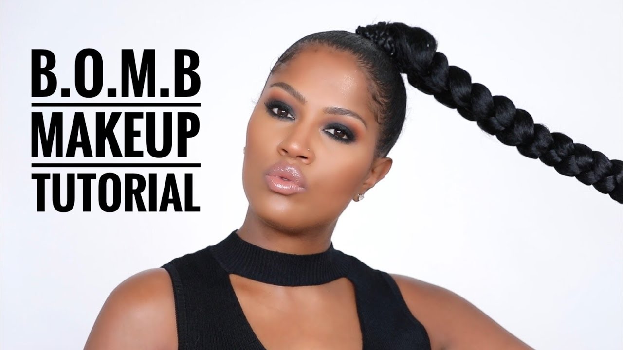 B.O.M.B | Black Owned Makeup Brands Tutorial | MakeupShayla