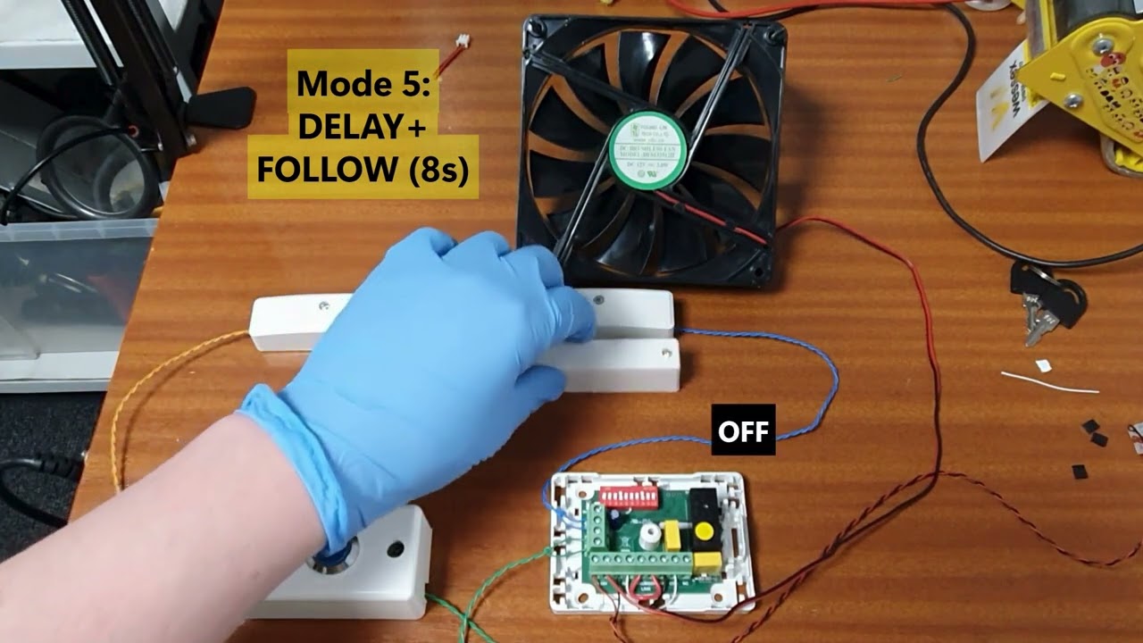 Reed-Safe SPDT Powered Relay Module 10-30V DC