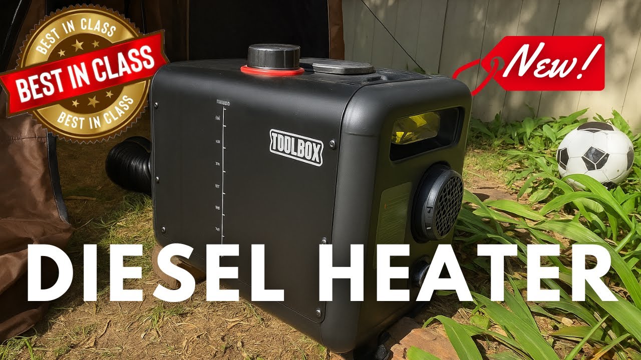 Лучший в своем классе дизельный обогреватель! Обзор Hcalory 8kW Parking All in One ToolBox MAX!