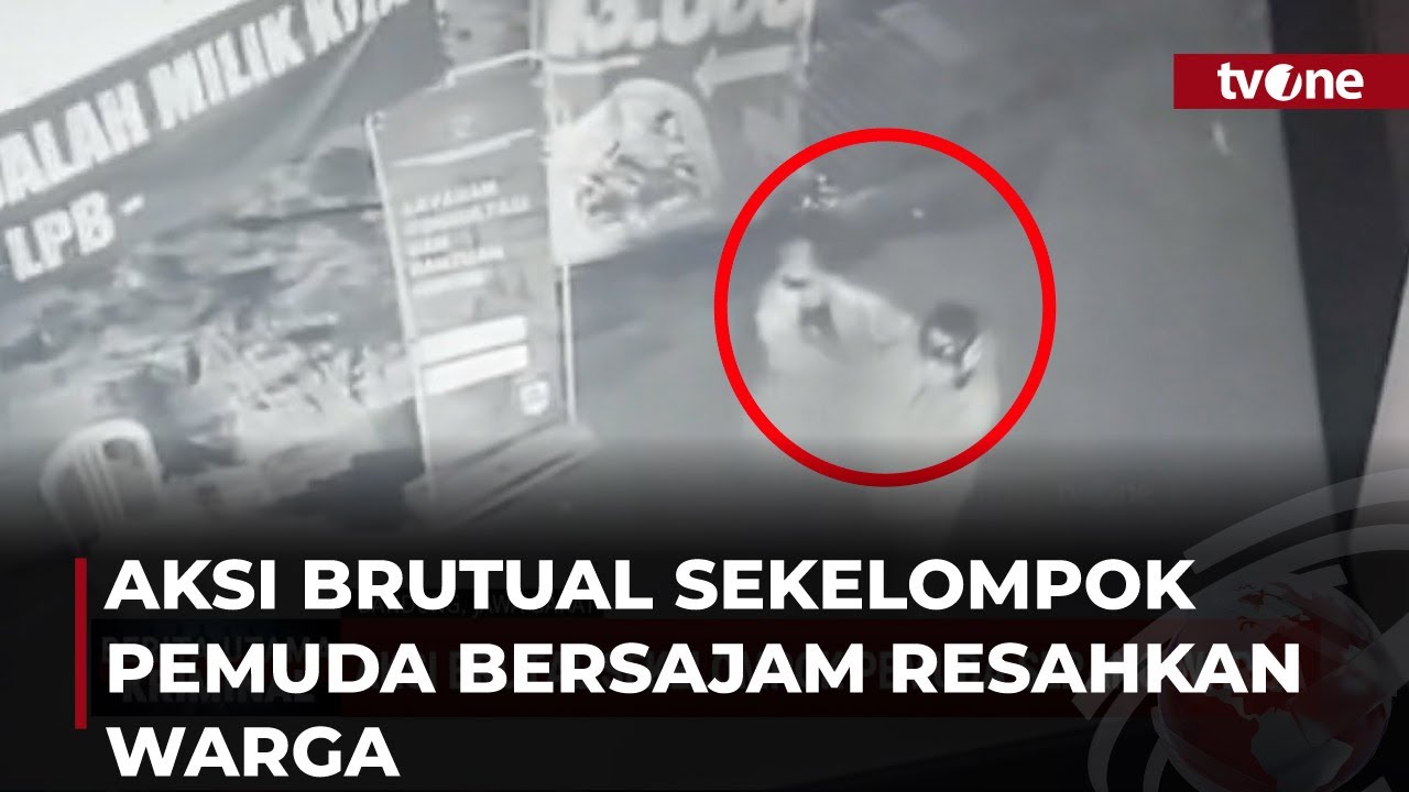 Sekelompok Pemuda Bawa Samurai dan Senjata Api Serang Warga di Bandung