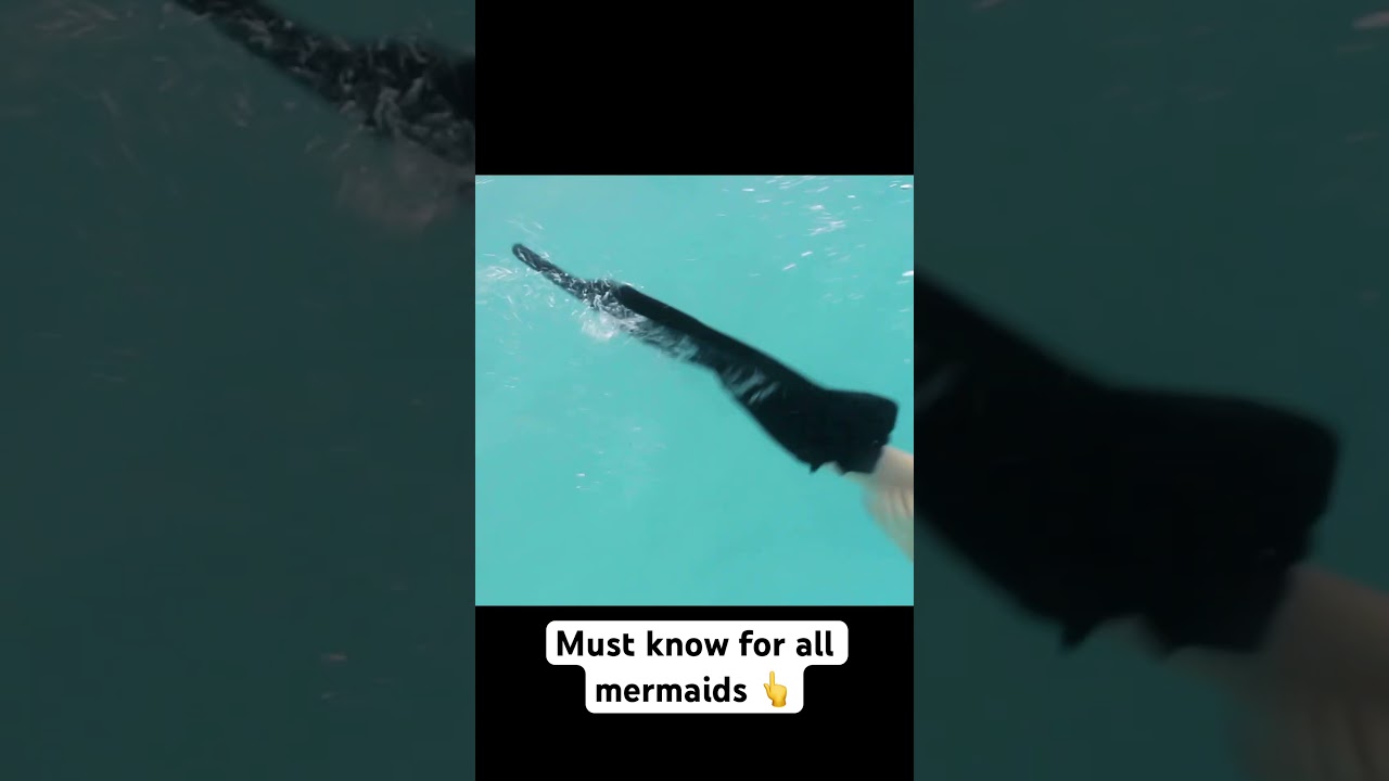 All mermaids MUST learn this to stay safe.   