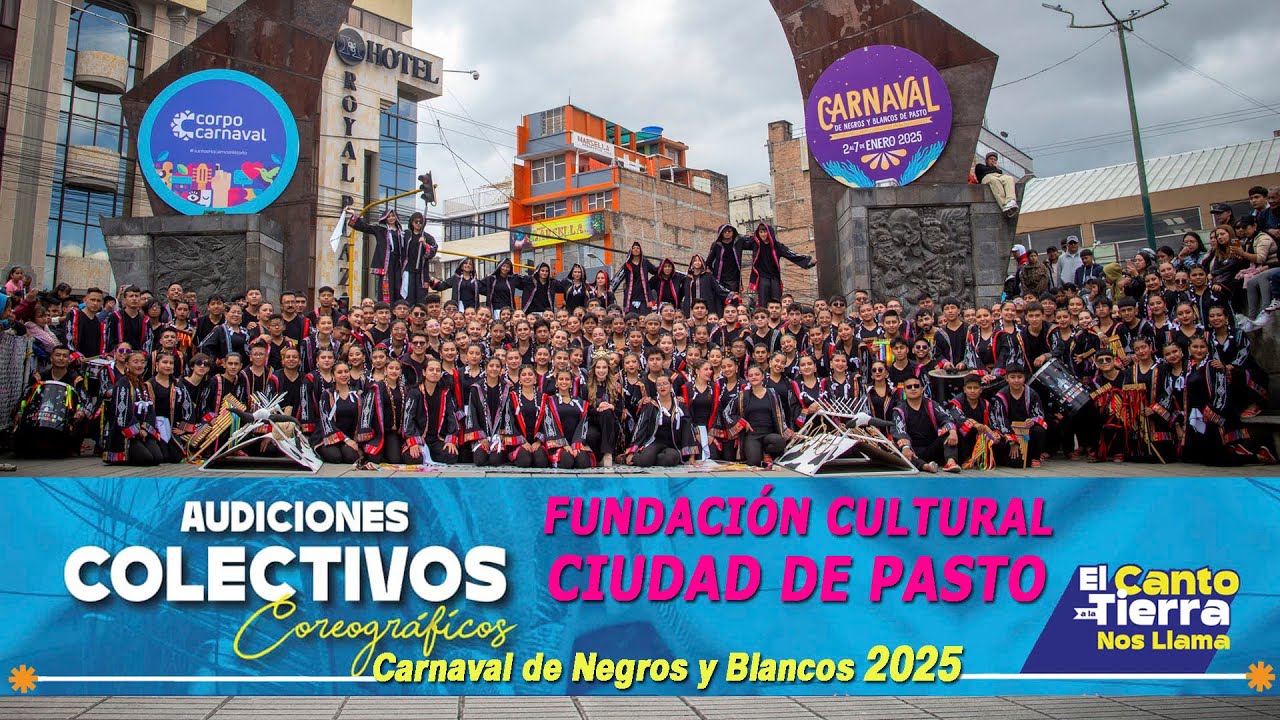 Ciudad de Pasto 🥁 Audición 2025 / Carnaval de Negros y Blancos