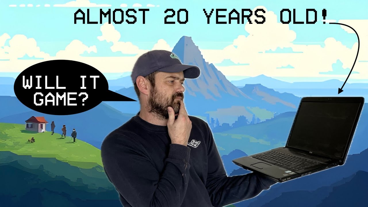 This HP laptop is 17 years old. Will it game? #1