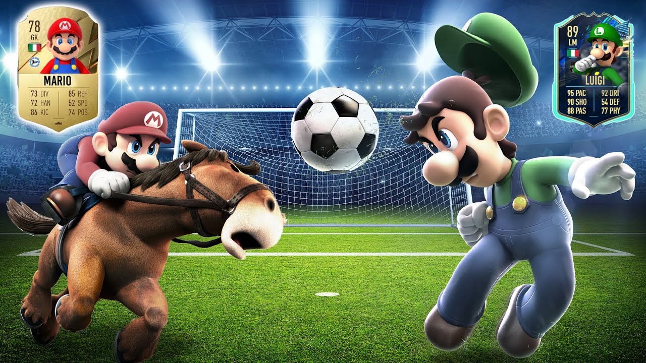LA MOSSA SEGRETA DI LUIGI su MARIO FIFA!! | Mario Strikers: Battle League Football #4
