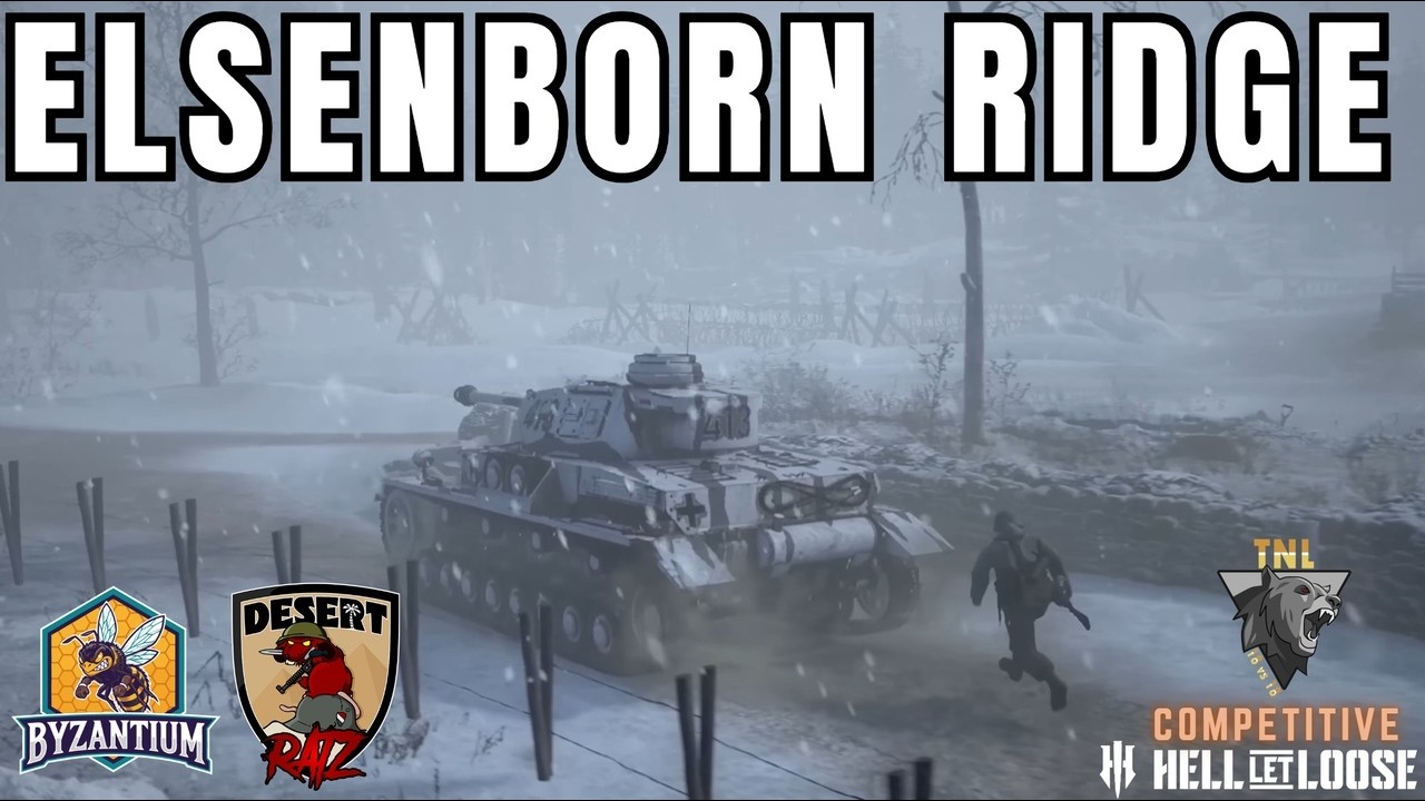 Battle of the Bulge: Elsenborn Ridge | Byzantium vs Desert Ratz | TNL 18v18 | Competitive HLL