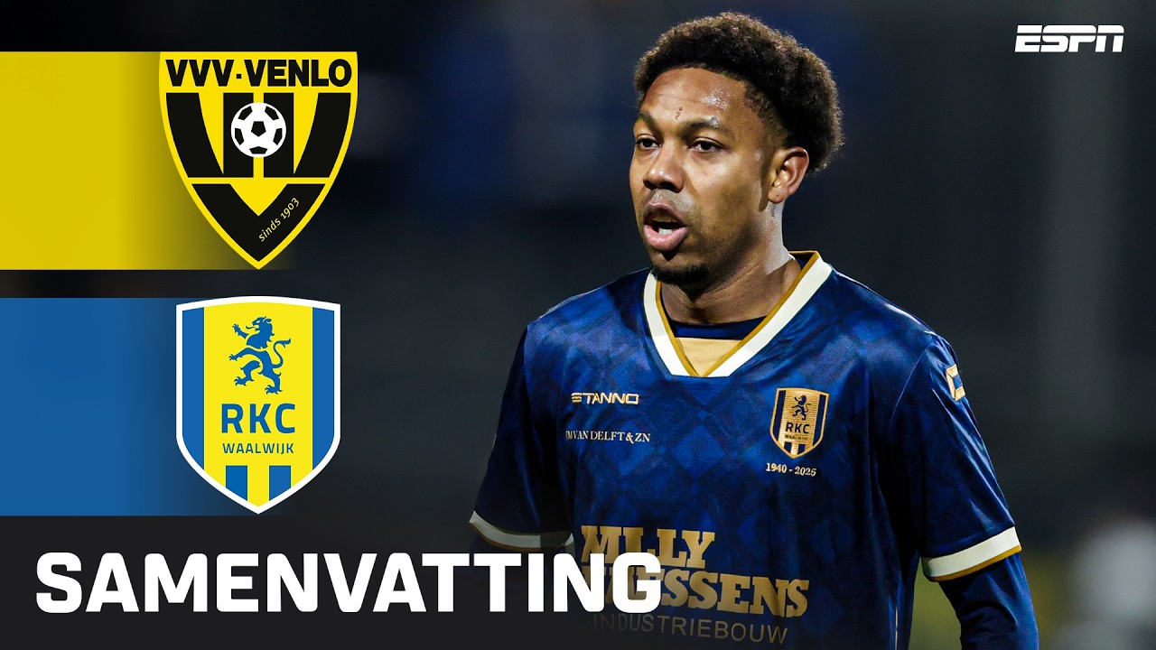 JEAN-PAUL BOËTIUS is TERUG op de NEDERLANDSE velden 🔙💪 | Samenvatting VVV-Venlo - RKC Waalwijk