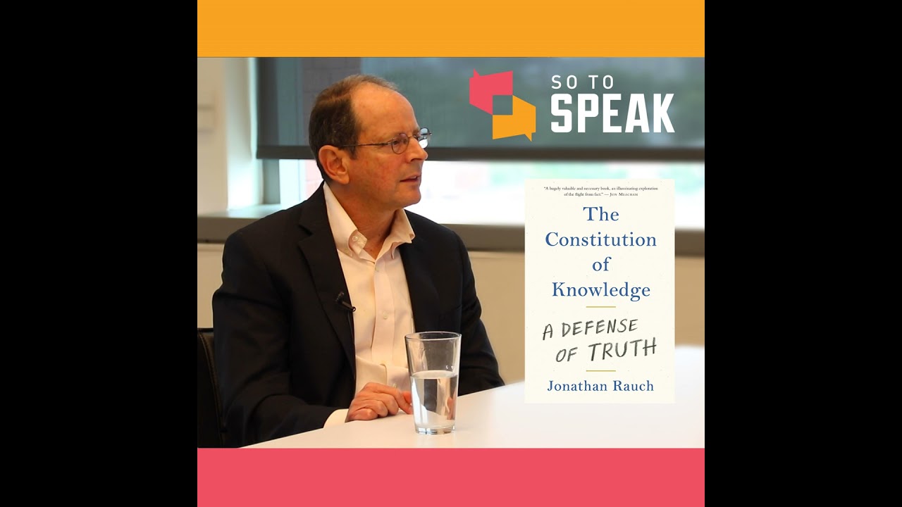 Ep. 137 The Constitution of Knowledge with Jonathan Rauch