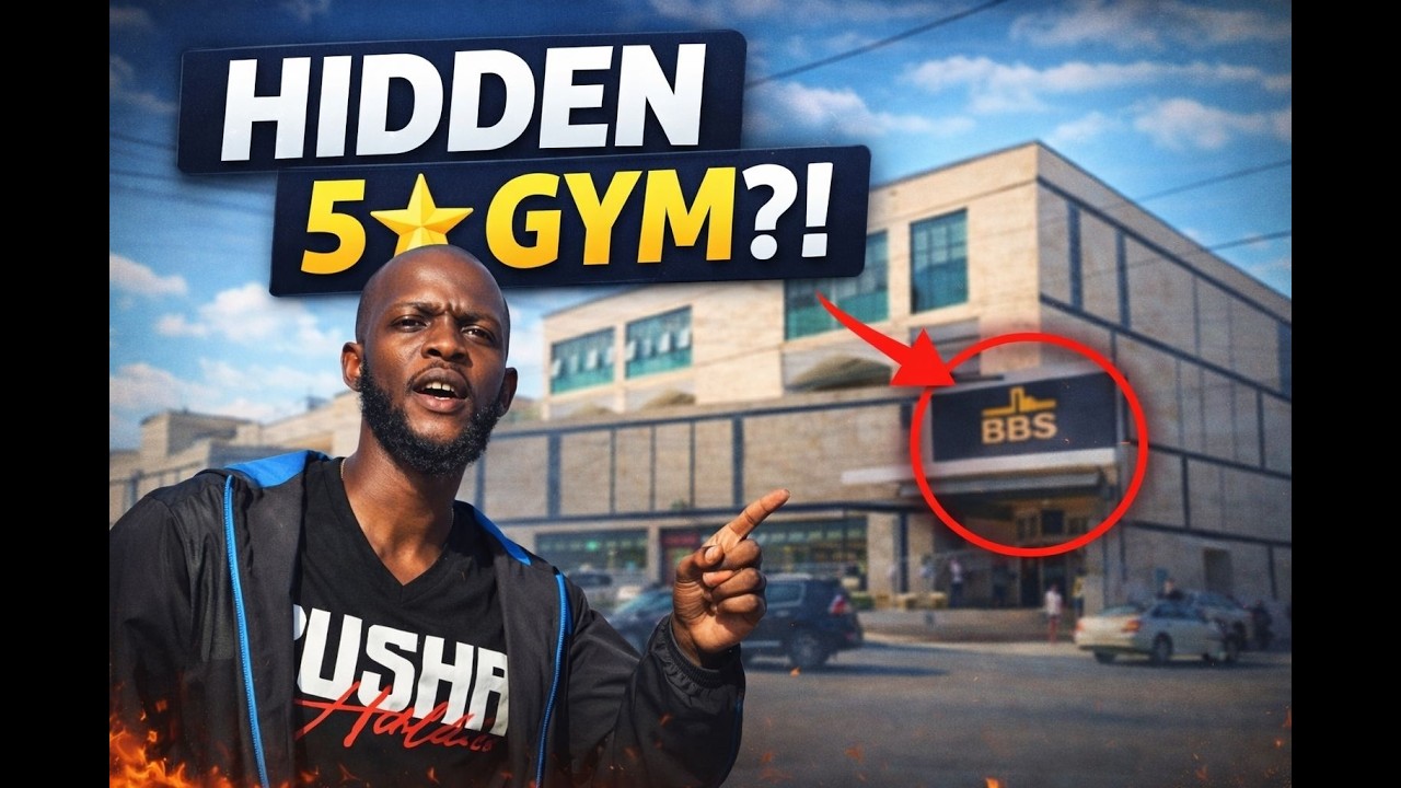 THIS 5 STAR GYM IS HIDDING INSIDE THE BIGGEST MALL IN E.AFRICA
