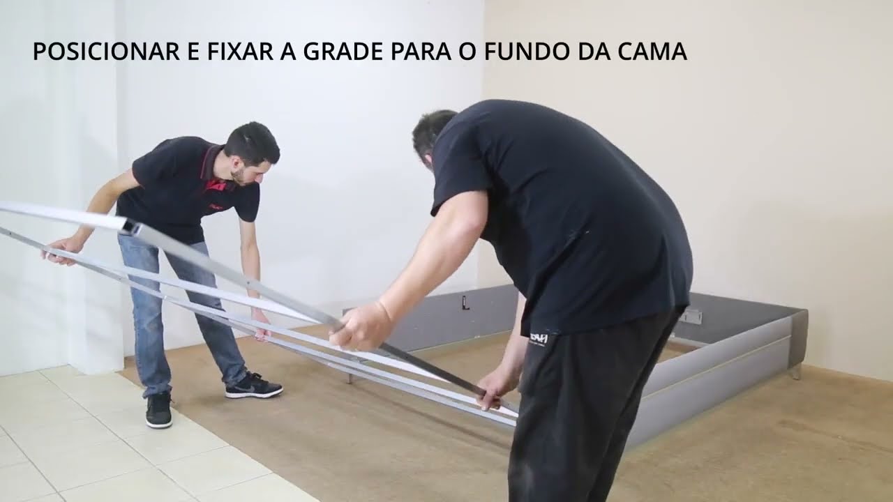 Montagem Base Manhattan Flat - Linha Nova Iorque da Cama Articulada Saga Brasil - F.: 0800-59-107-59