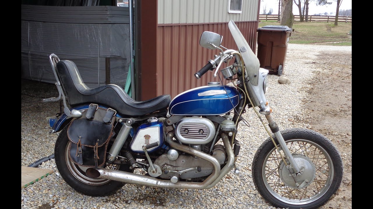 Grandma's Harley Stroker 1967 Ironhead Sportster Motor Maids MC