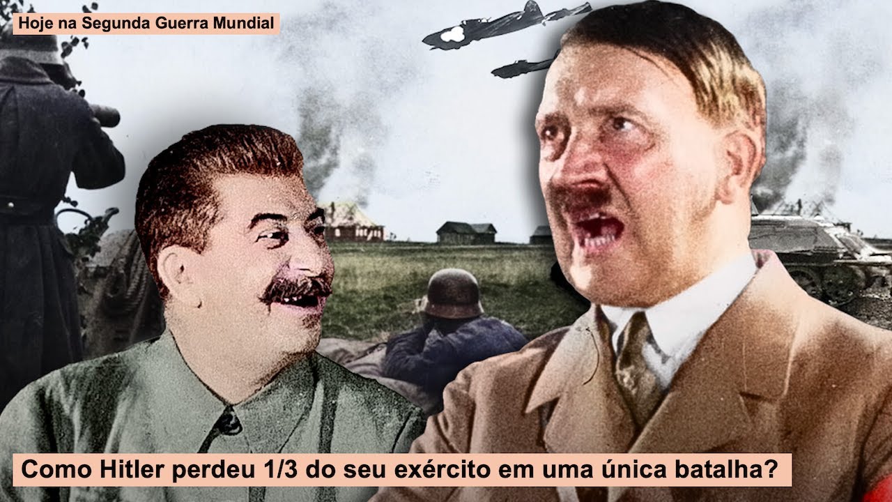 Como Hitler perdeu 1/3 do seu exército em uma única batalha?