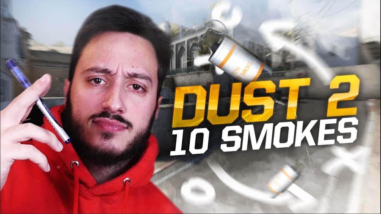 DUST 2 : 10 SMOKES PRIMORDIALES ! (TUTO CSGO #3)