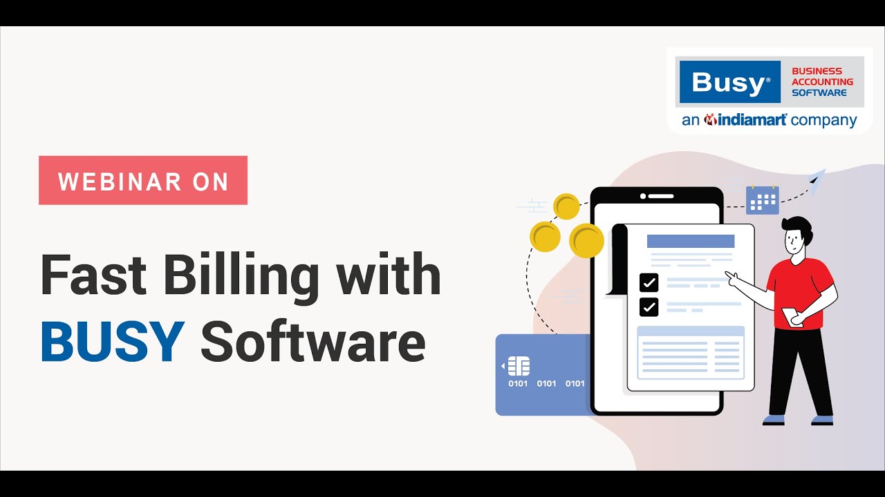 Fast Billing with BUSY Software (Hindi) | BUSY
