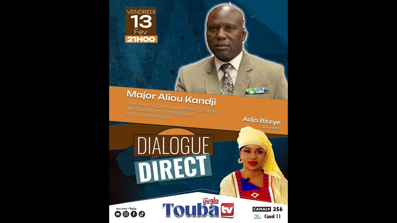 🚨LIVE 🚨DIALOGUE DIRECT : SOKHNA ADJA BITEYE RECOIT MAJOR KANDJI, RESPONSABLE FORMATION APR