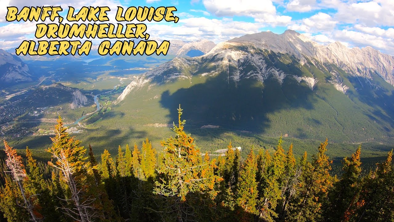 Banff, Lake Louise, Drumheller, Alberta Canada แบมฟ์, เลกหลุยส์,ดรัมเฮลเลอร์ อัลเบอร์ตา แคนาดา