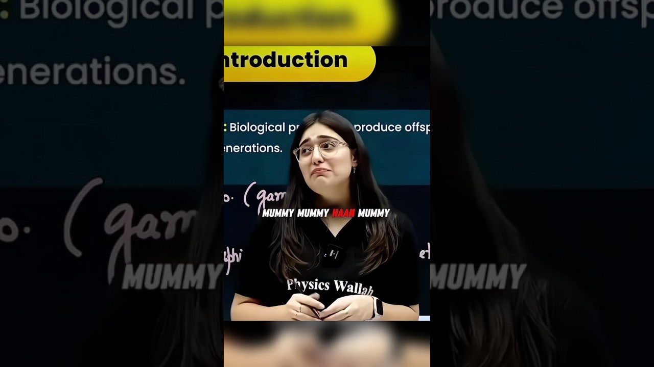 Puberty ft Aarushi mam 😅 #pw #alakhpandey #jee #neet