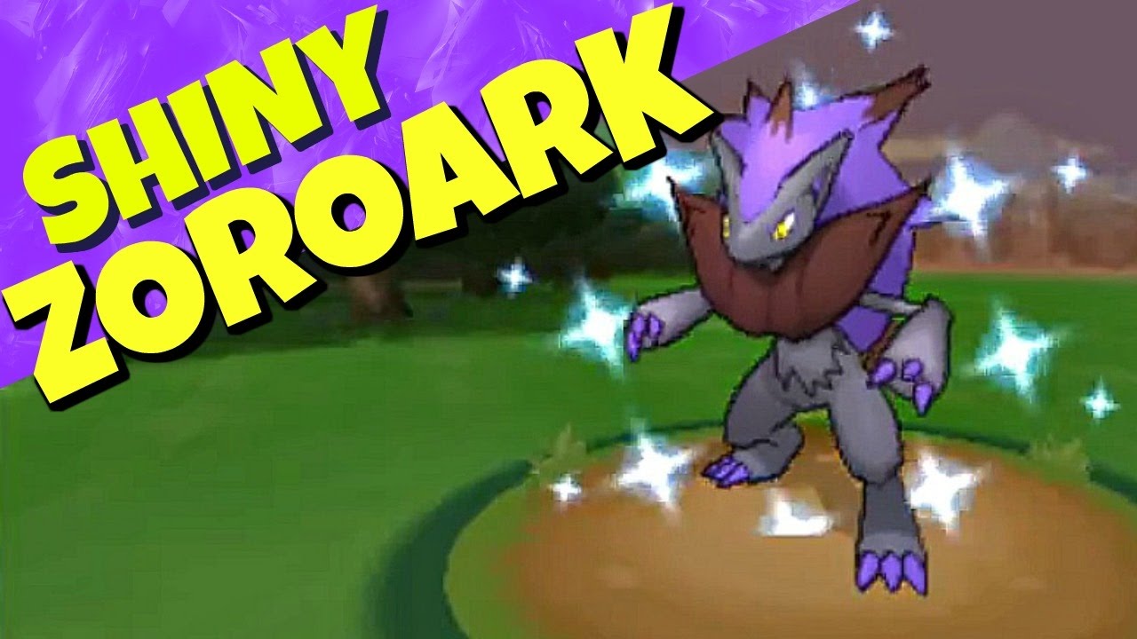 EXTREME LUCK! SHINY ZOROARK + SPARKLE GRASS! 37 POKERADAR CHAIN! POKEMON XY | SHINY HUNTING