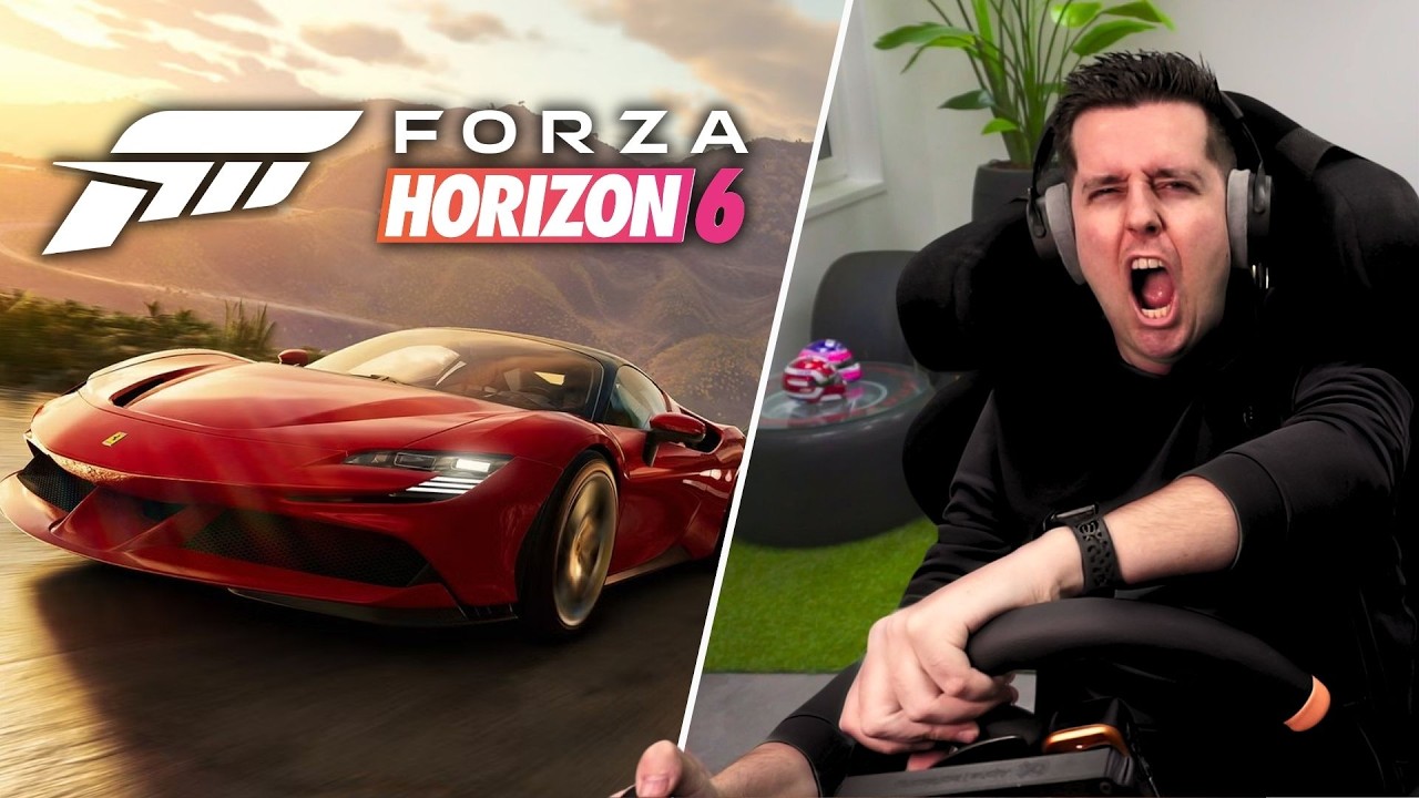 Forza Horizon 6 on Motion Rig Battle Royale & Story!