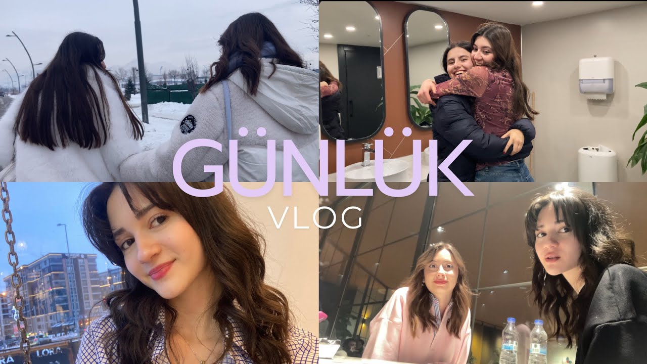 FİNALLER BİTTİ ENİK SOSYALLEŞİYOR 💋| iki günlük vlog 