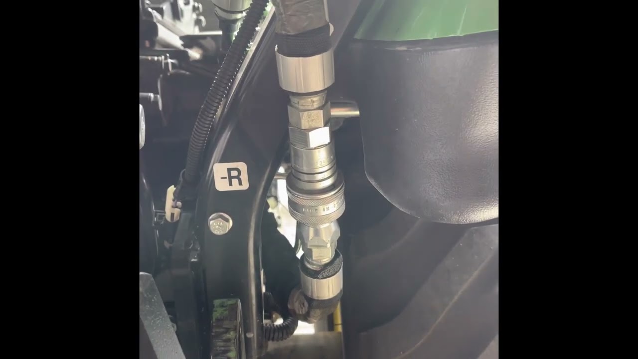 Quick fix for Three Point Hitch not working, John Deere 1025r (2021)