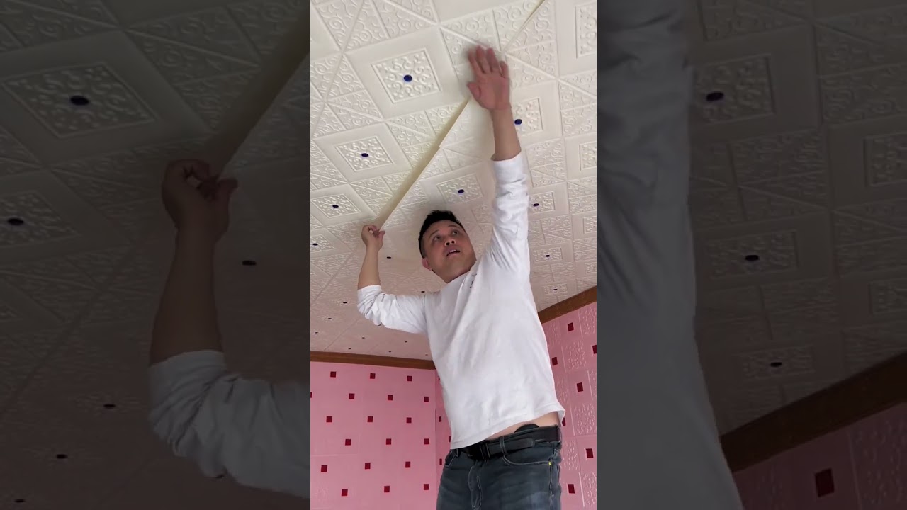 How to Stick Wallpaper​ , ​Home decoration with Stick Wallpaper​  part2696