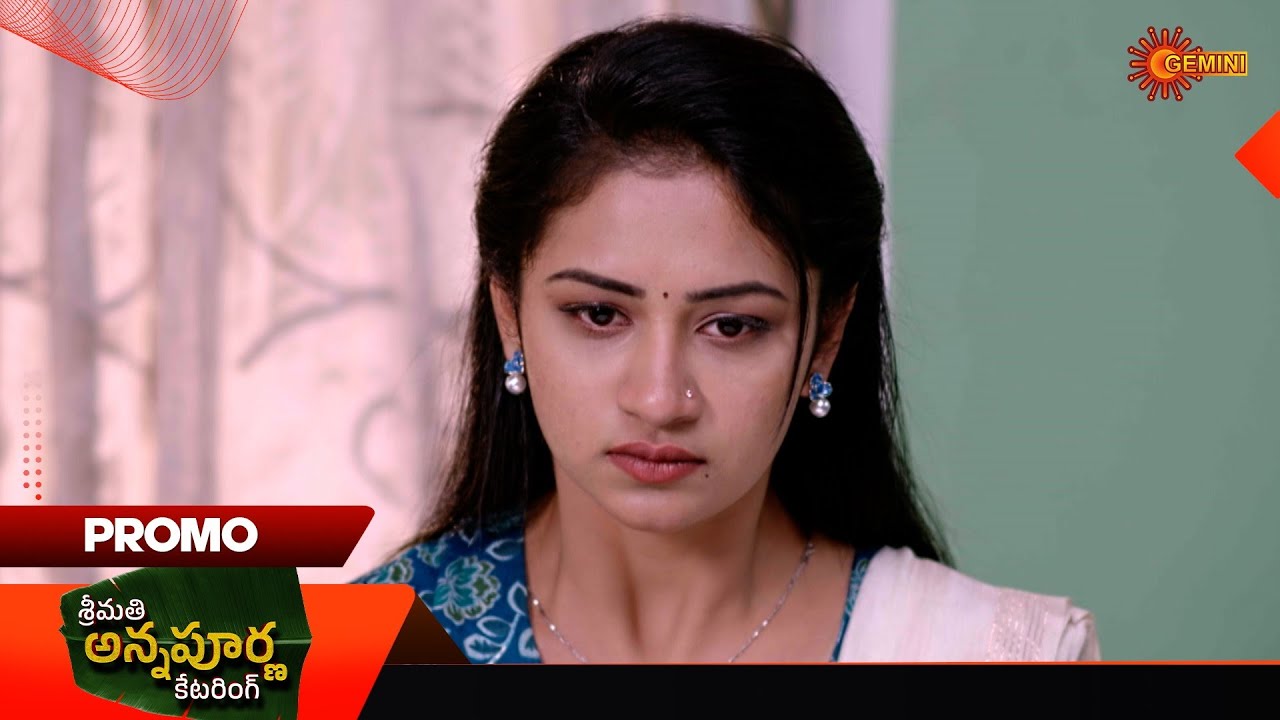 Srimati Annapurna Catering - Promo | 13 Feb 2026 | Telugu Serial | Gemini TV