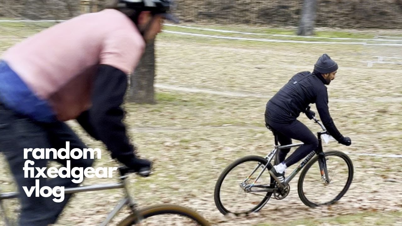 Гонки по треклокроссу на моём Cinelli Mash SSCX | Видеоблог о случайных фиксах