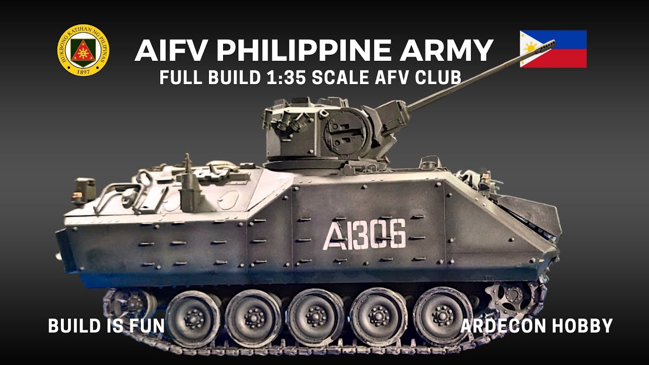 The making of NATO AIFV (Amoured Infantry Fighting Vehicle) 1:35 scale