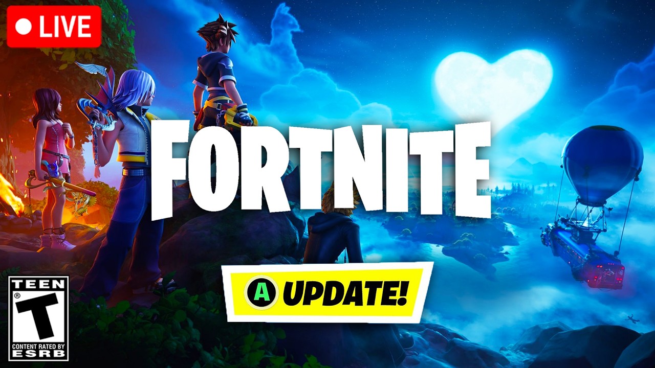 *NEW* FORTNITE UPDATE OUT RIGHT NOW!! FORTNITEMARES 2026, KINGDOM HEARTS EVENT & MORE! (LIVE)