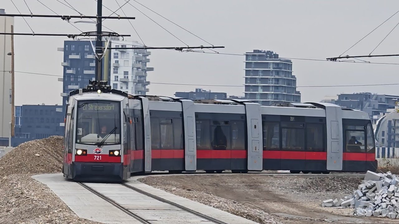 🇦🇹 Utazás Bécs új villamosvonalán ULF villamossal