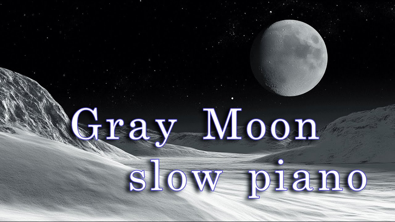 Snow Drifting Across a Gray Moon Night