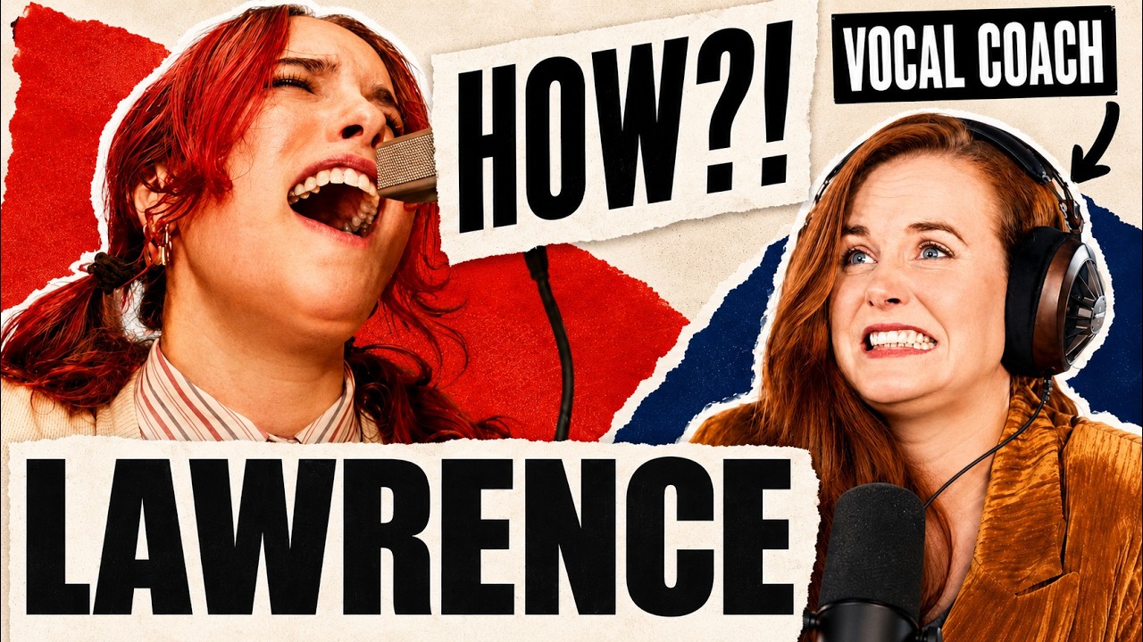 Вокал Gracie Lawrence НЕВЕРОЯТЕН! ❤️ | Анализ вокального тренера | I'm Confident That I'm Insecure