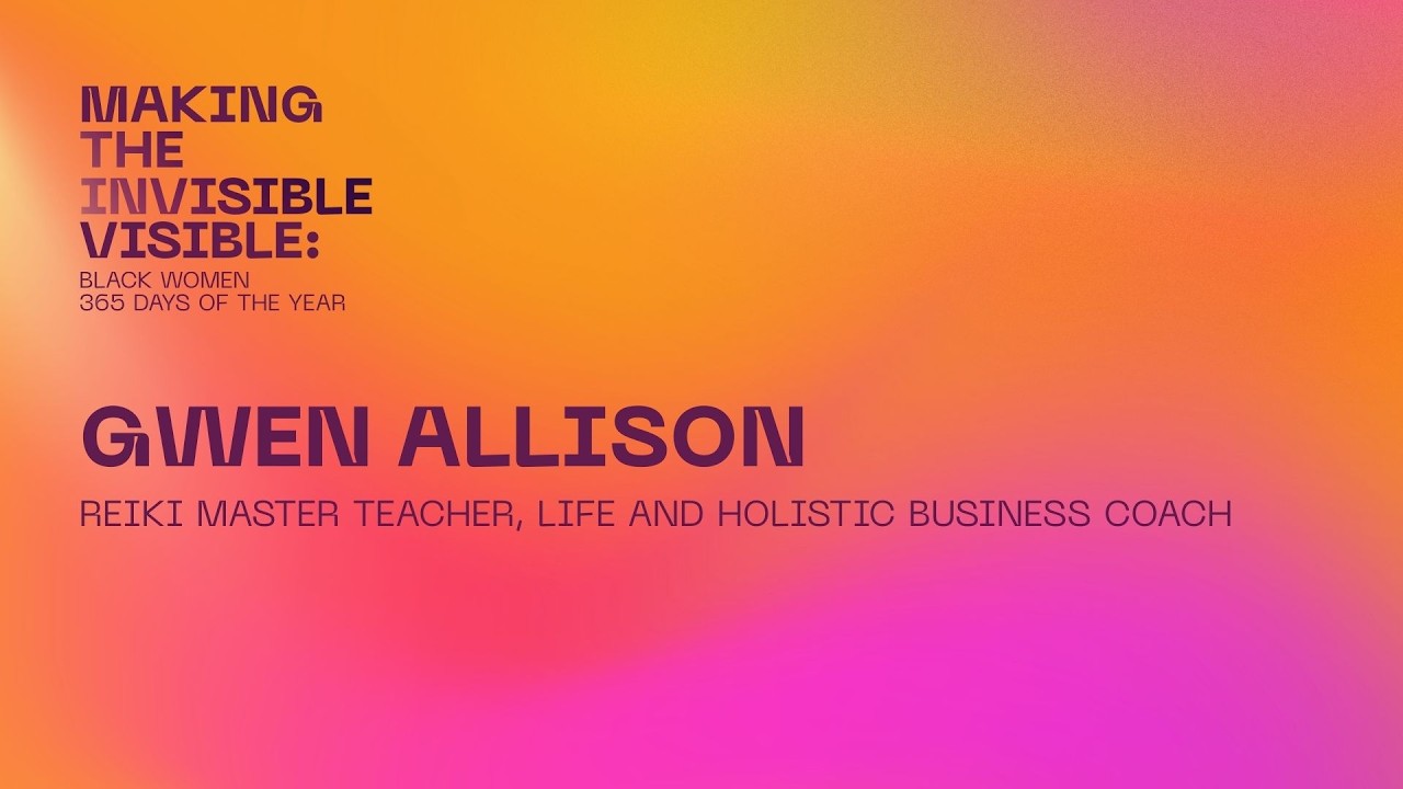 Gwen Allison | Making the Invisible Visible: Black Women 365 Days of the Year